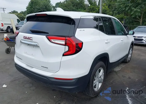2024 GMC Terrain Awd Sle из США, поврежденный, VIN 3GKALTEG2RL250685